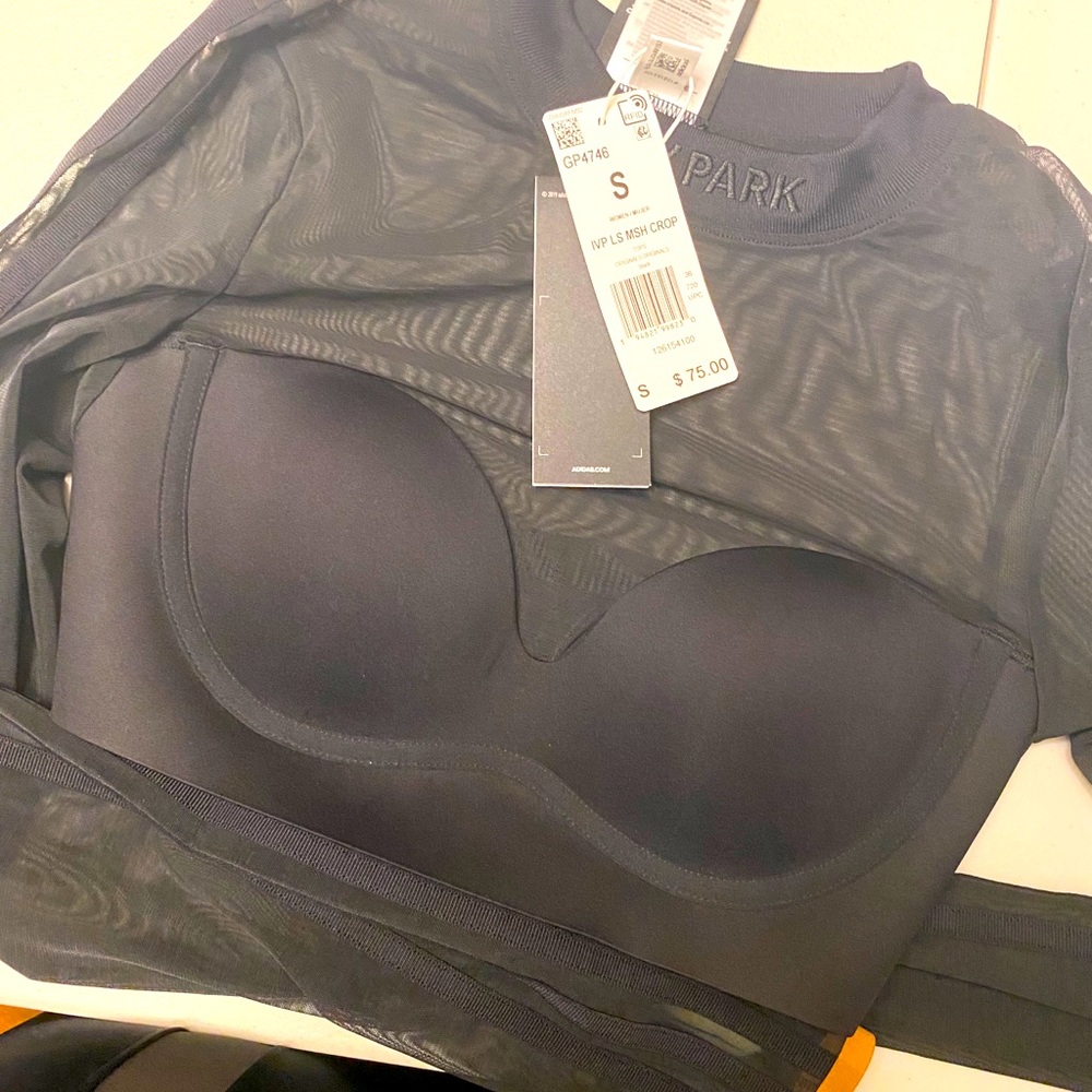 Ivy Park Beyonce Mesh LS Top Drip 2 Sz Small